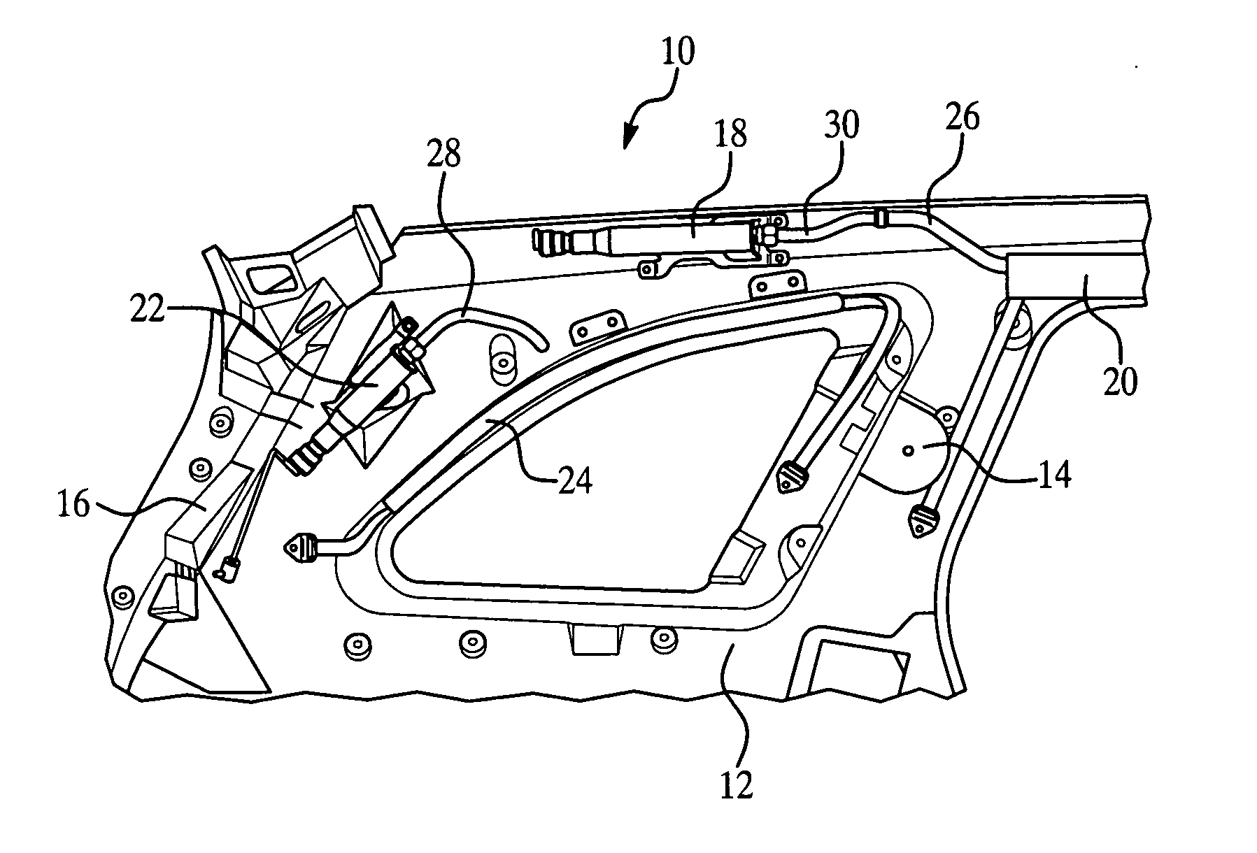 Side airbag module and method of manufacture