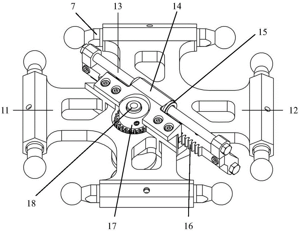 A rack-and-pinion four-degree-of-freedom high-speed parallel robot