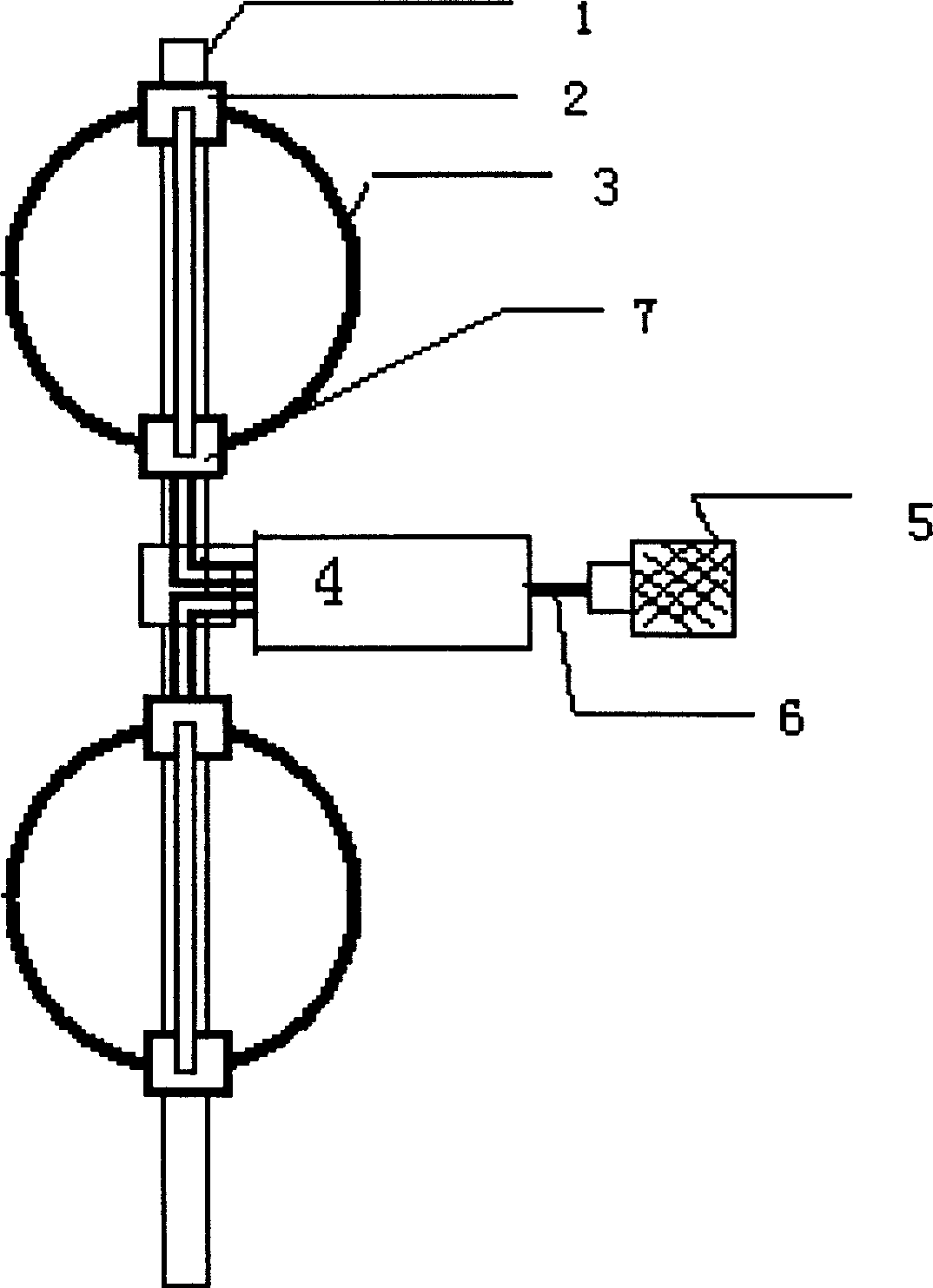 Orthogonal ring antenna