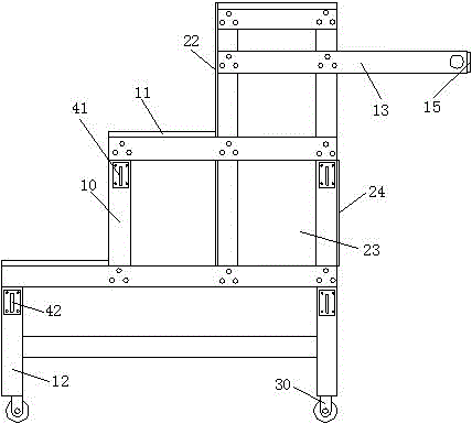 Multifunctional tool lorry applied to operation and maintenance of transformer substations