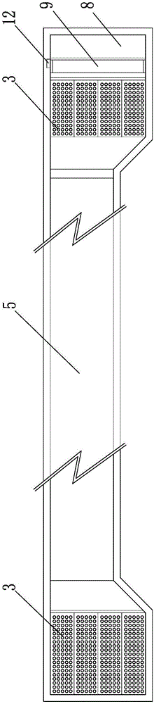 Tidal bore process simulation device based on frequency control of multiple water pumps