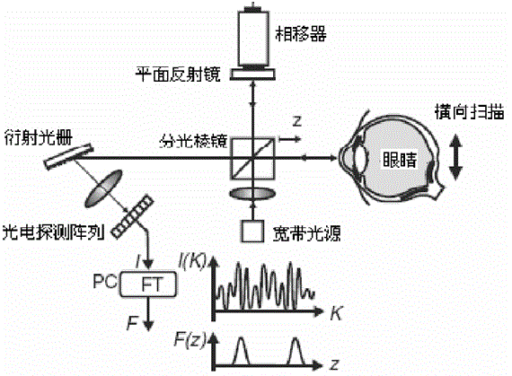 OCT system based on multispectral LED light source