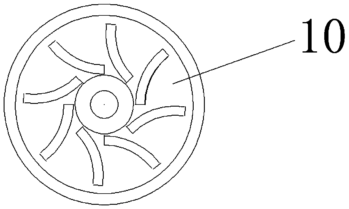 New energy automobile battery damping and cooling device and battery temperature adjusting device