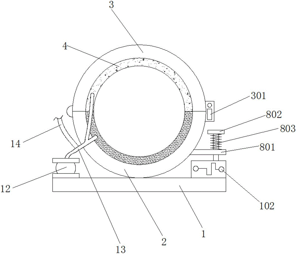 Special limb fixing bracket for department of anesthesiology