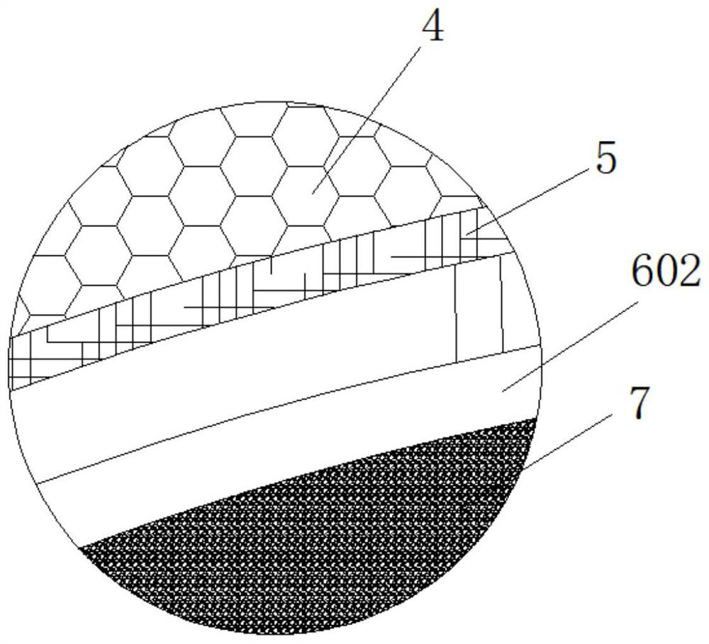 Tunnel composite supporting structure for controlling rock creep effect and construction method thereof