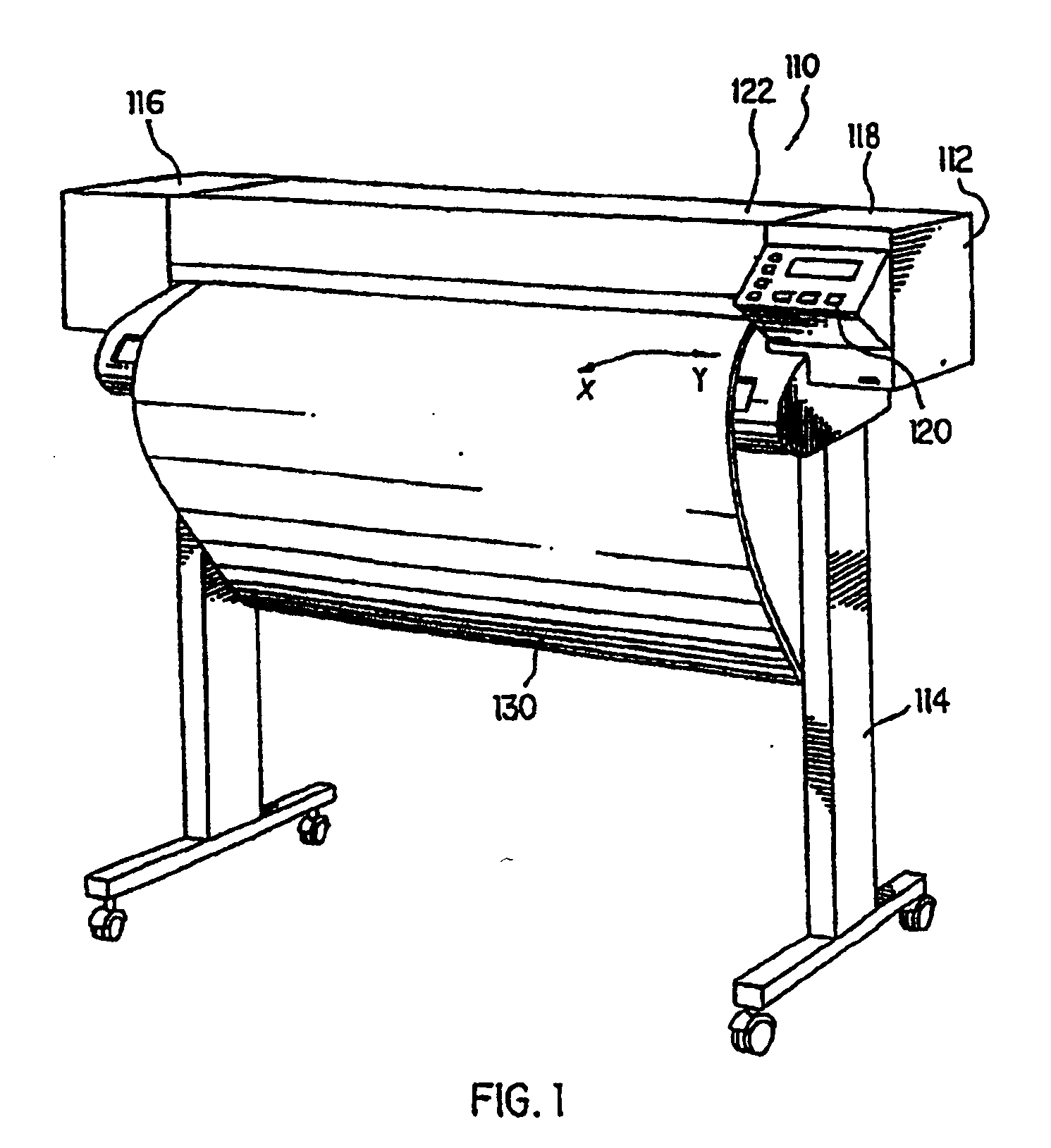 Media advancing device and method of displacing a medium