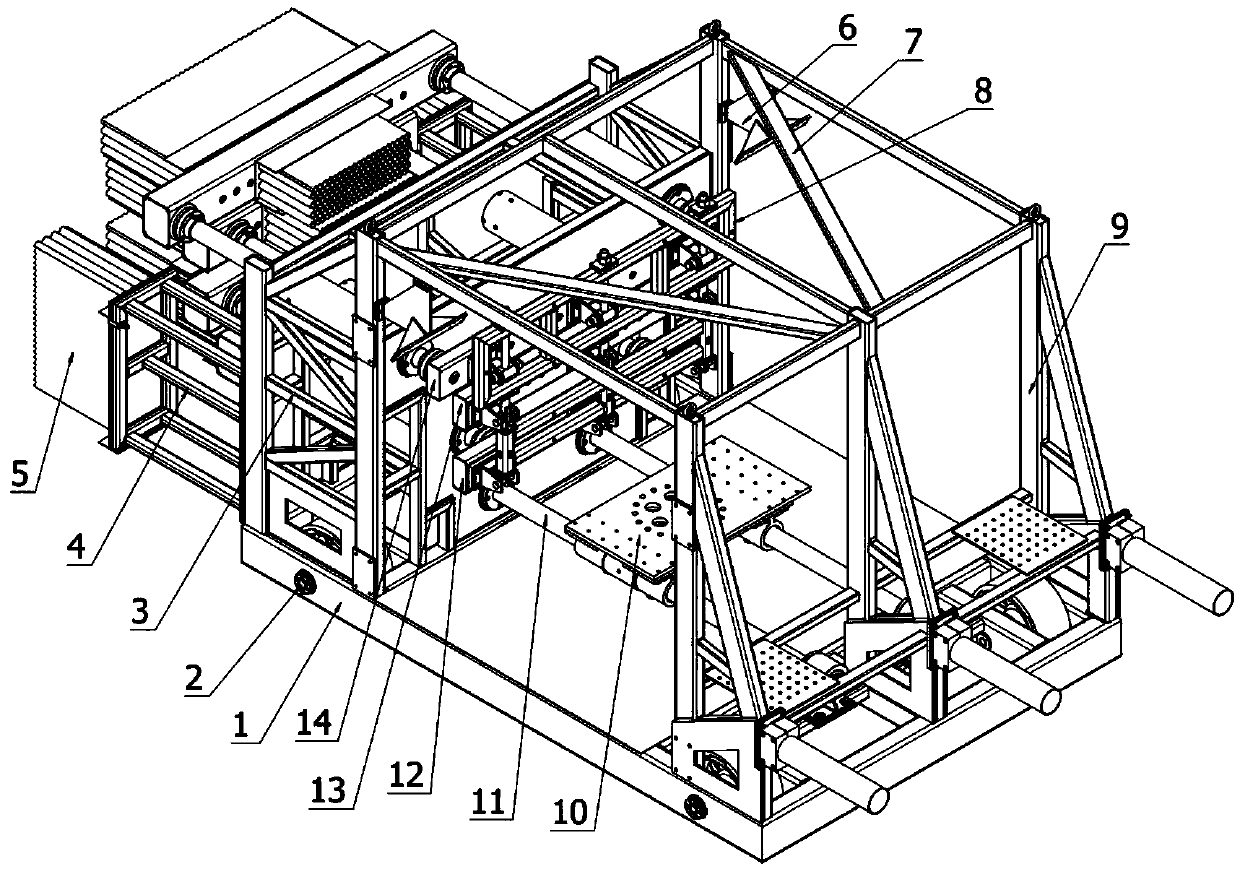 A car door installation tool and test trolley for simulating car side impact test