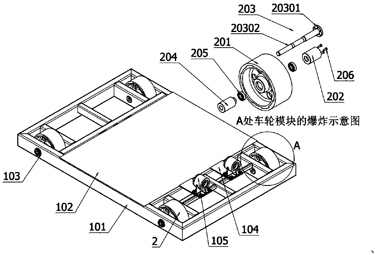 A car door installation tool and test trolley for simulating car side impact test