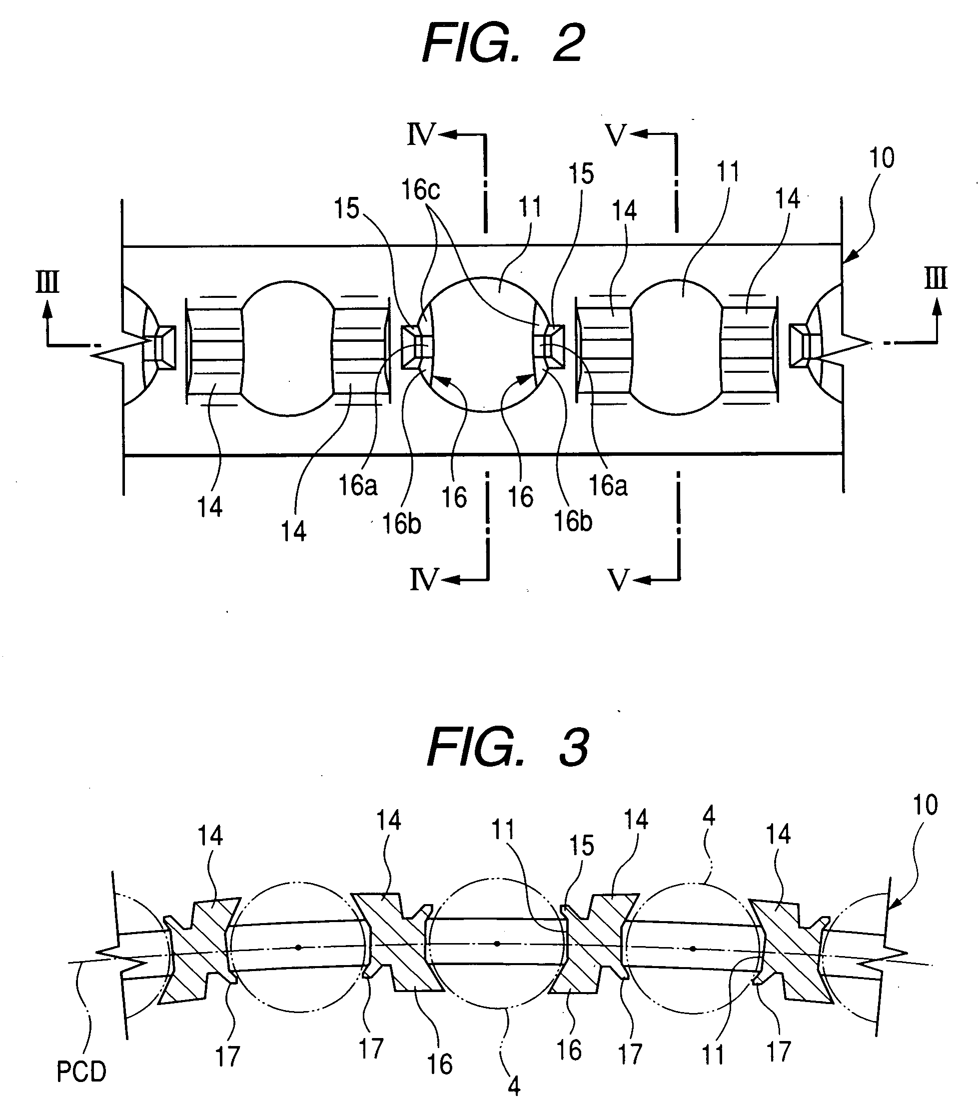 Cage for ball bearing