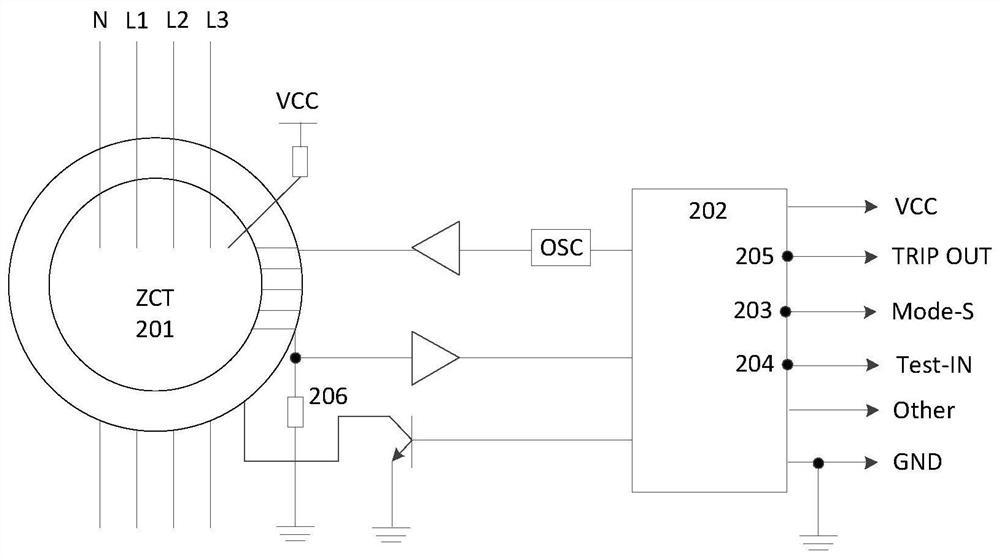 Earth leakage protection device and method capable of switching working modes and charging equipment