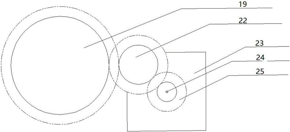 Measuring device and measuring method for surrounding rock deformation of geotechnical model test