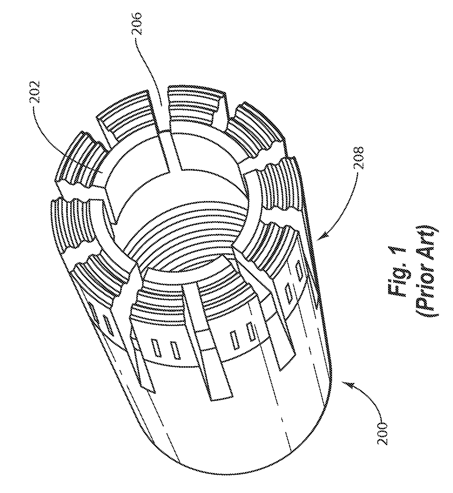 Drill bits with enclosed fluid slots