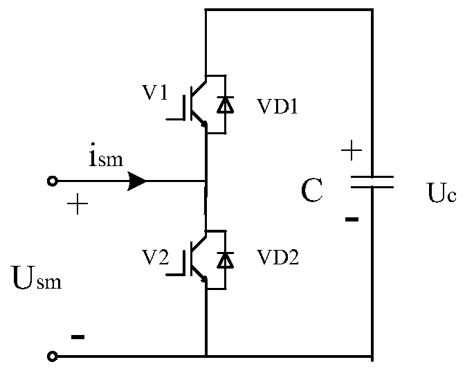 Electric energy quality adjusting system based on back-to-back modular multilevel converters