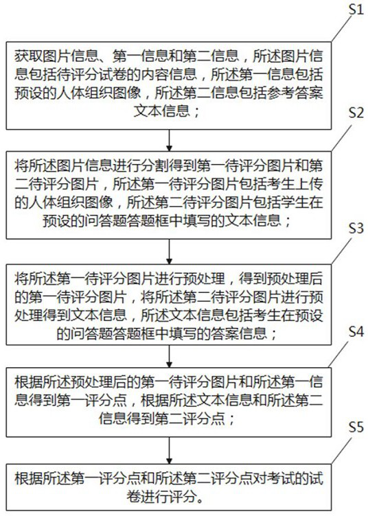 Scoring method, device and equipment and readable storage medium