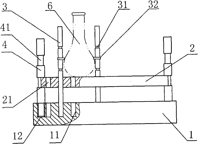 Experimental ware rack