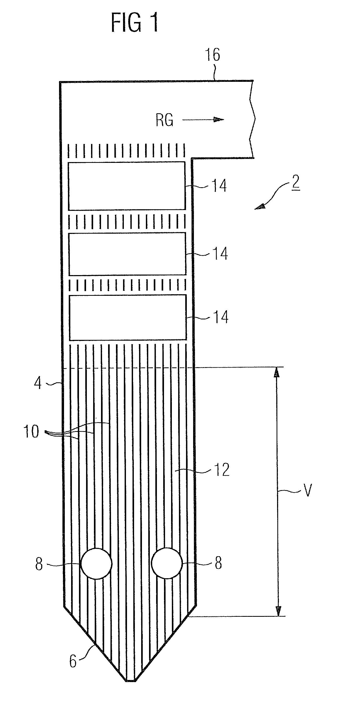 Steam generator pipe, associated production method and continuous steam generator