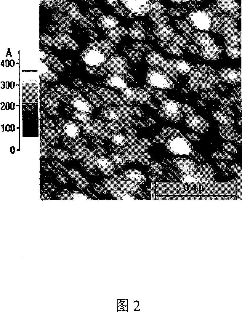 Near-infrared high-transmission rate and multi-crystal transparent conductive oxide film and its making method