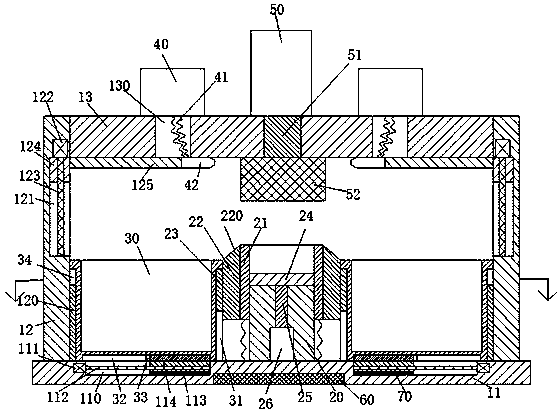 Improved paper letter box device