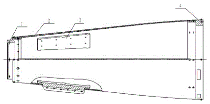 Cabin of conical rotary body structure and manufacturing method of cabin