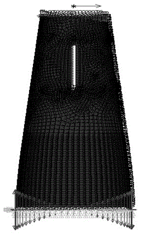 Cabin of conical rotary body structure and manufacturing method of cabin