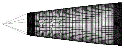 Cabin of conical rotary body structure and manufacturing method of cabin