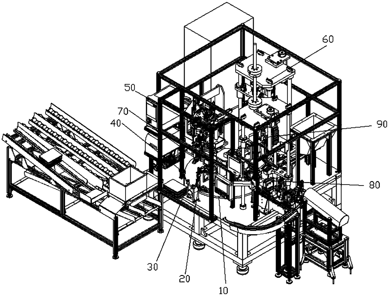 Steering device machining method and system