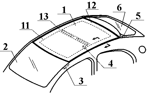 A domestic automobile escape body device