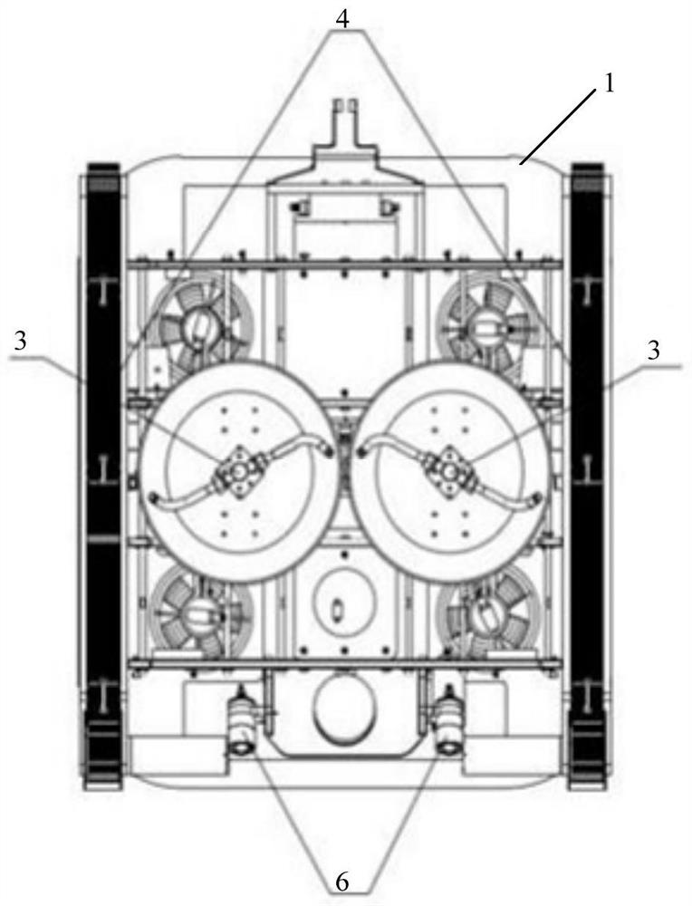 Underwater robot for cleaning marine biological pollutants of ship