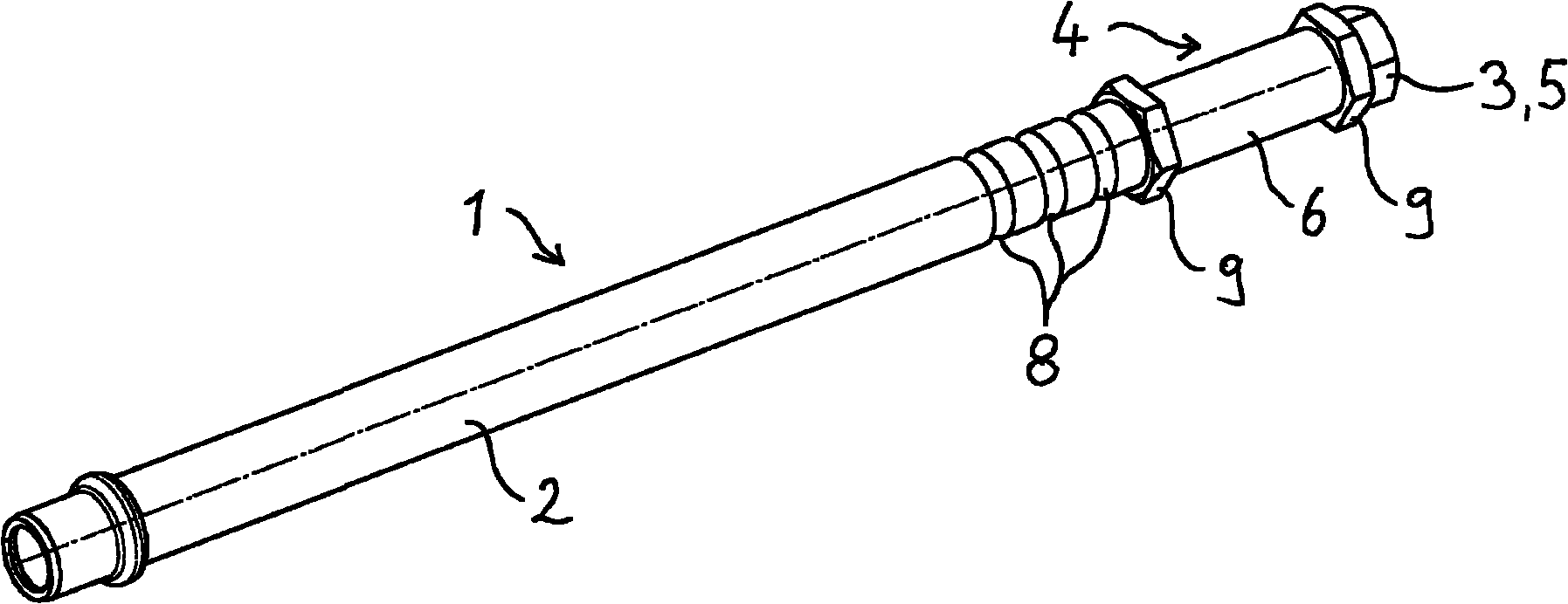 Gas supply for a gas burner