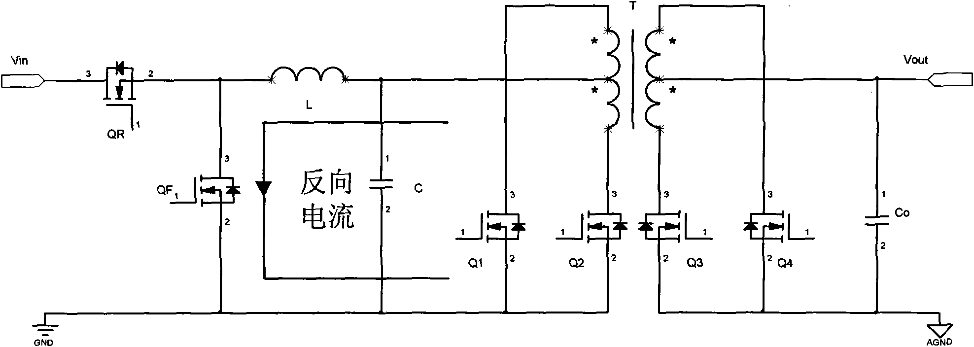 DC/DC converter and pre-bias switching circuit thereof