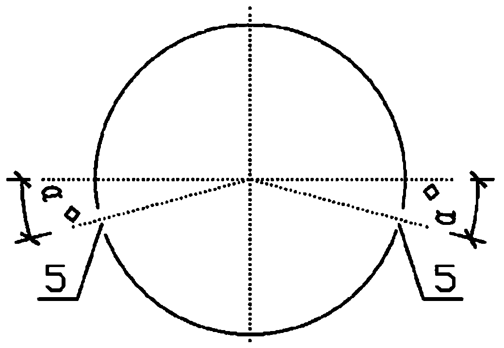 Pressure dividing control method for aeration