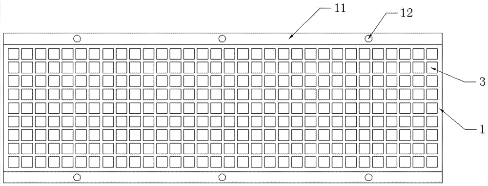 Production process of integrated surface-mounted light emitting device