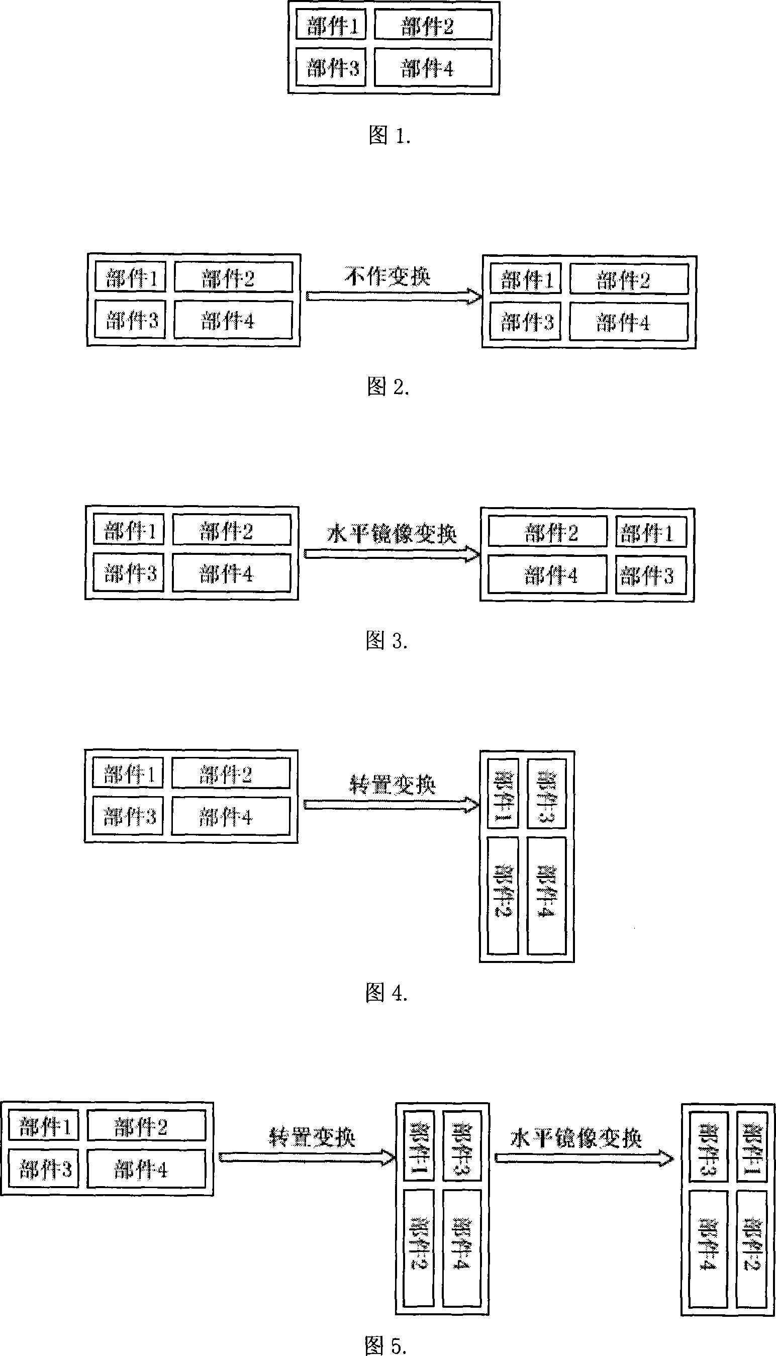 Multiple language self-adapting method of graphical user interface