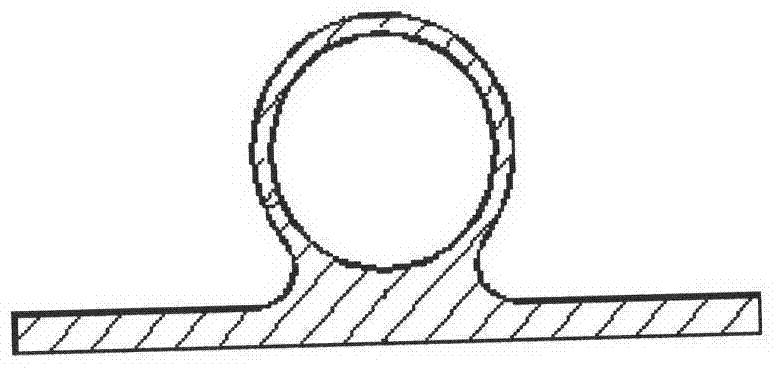 Space debris prevention type heat radiator