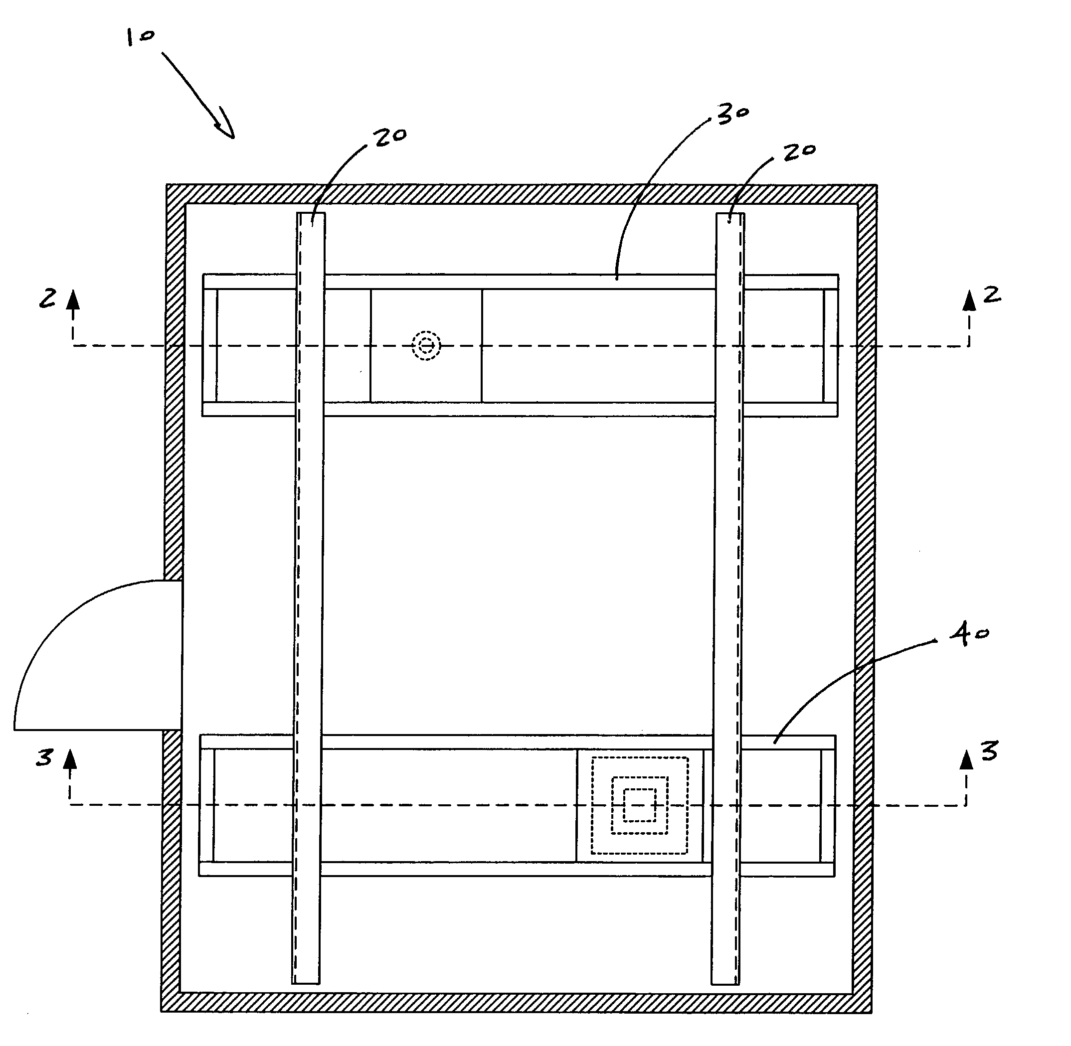 Overhead support apparatus for a multi-purpose operating room