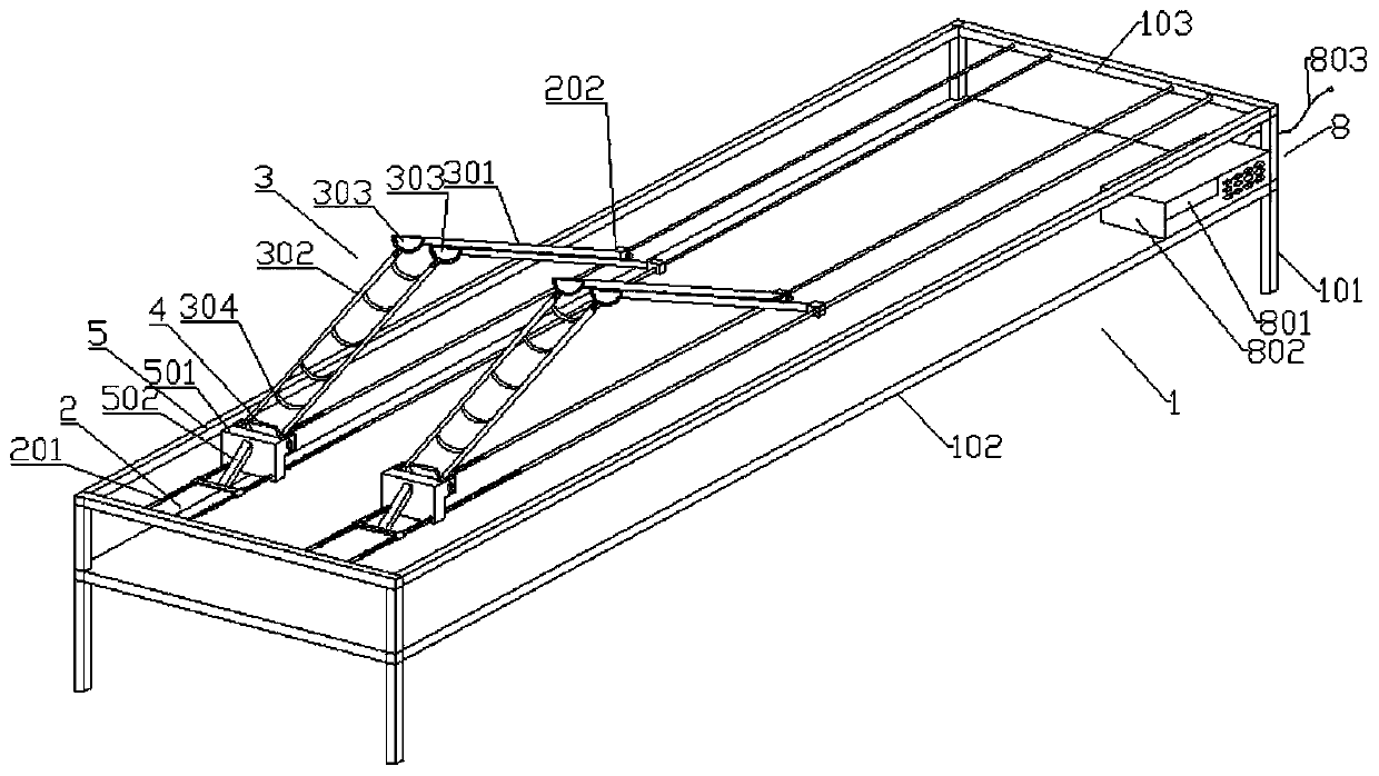 Vibration training apparatus for fracture rehabilitation