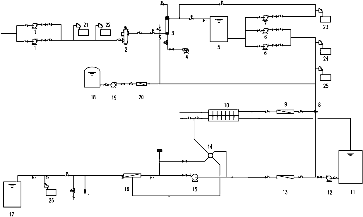 Container type seawater desalination system