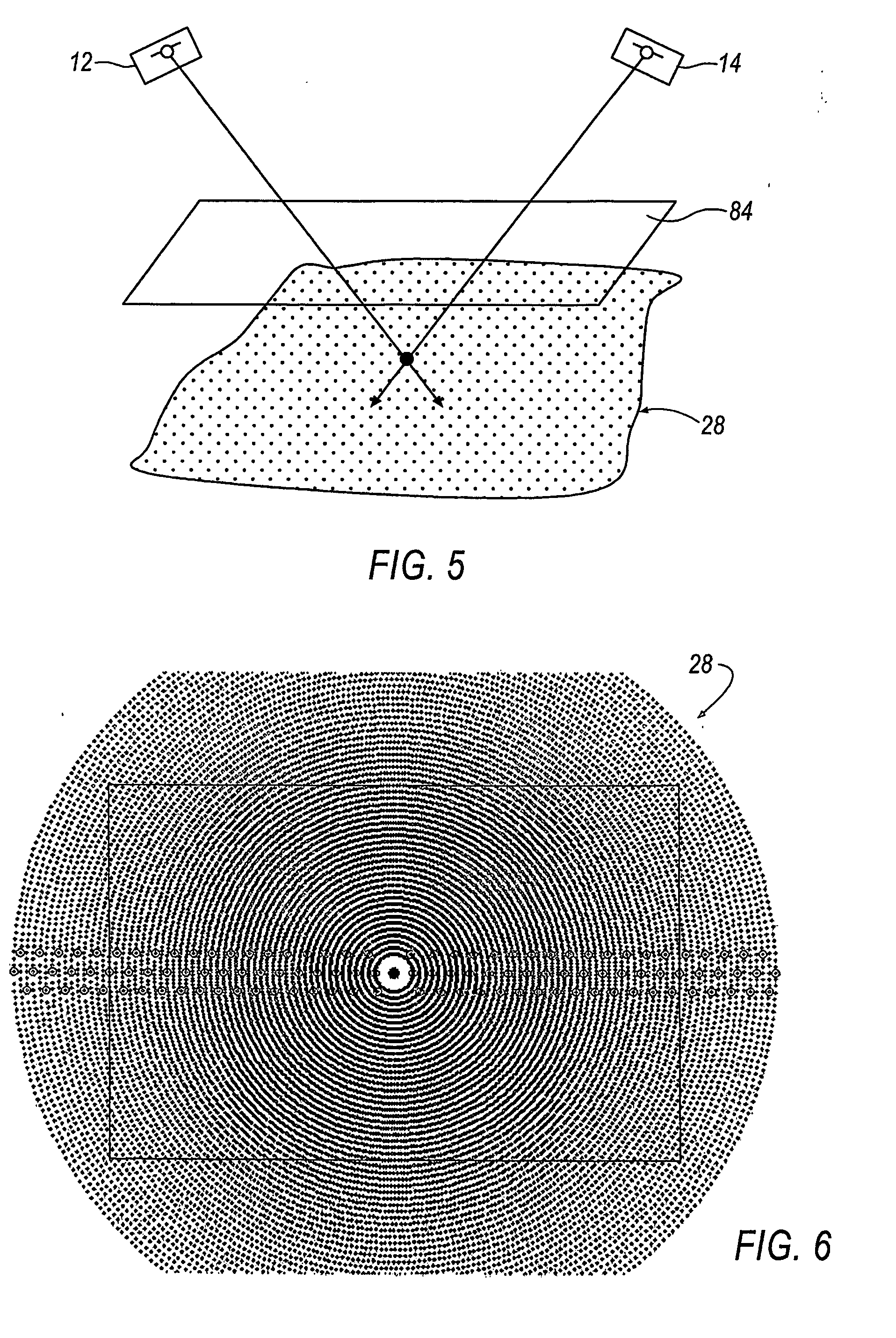 Scanning system with stereo camera set