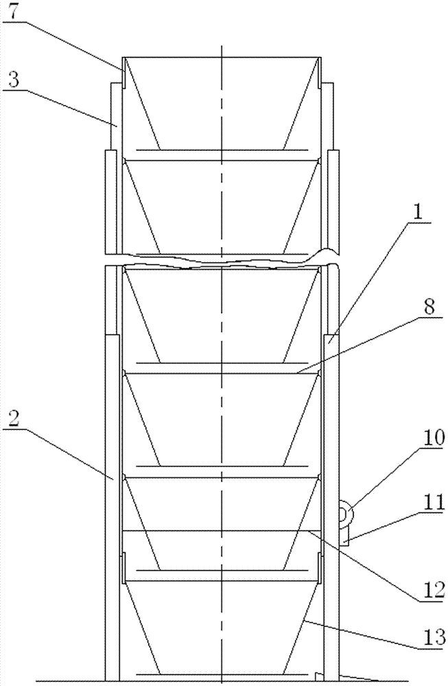 Rail-mounted vertical circulating three-dimensional garage