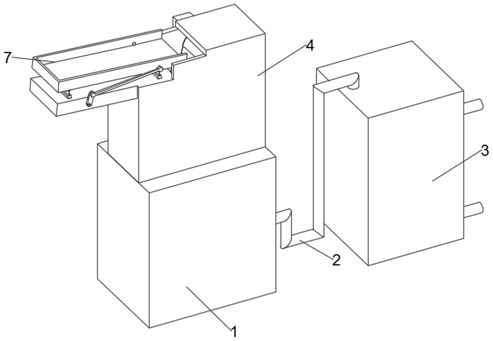 Intelligent treatment equipment for livestock breeding waste