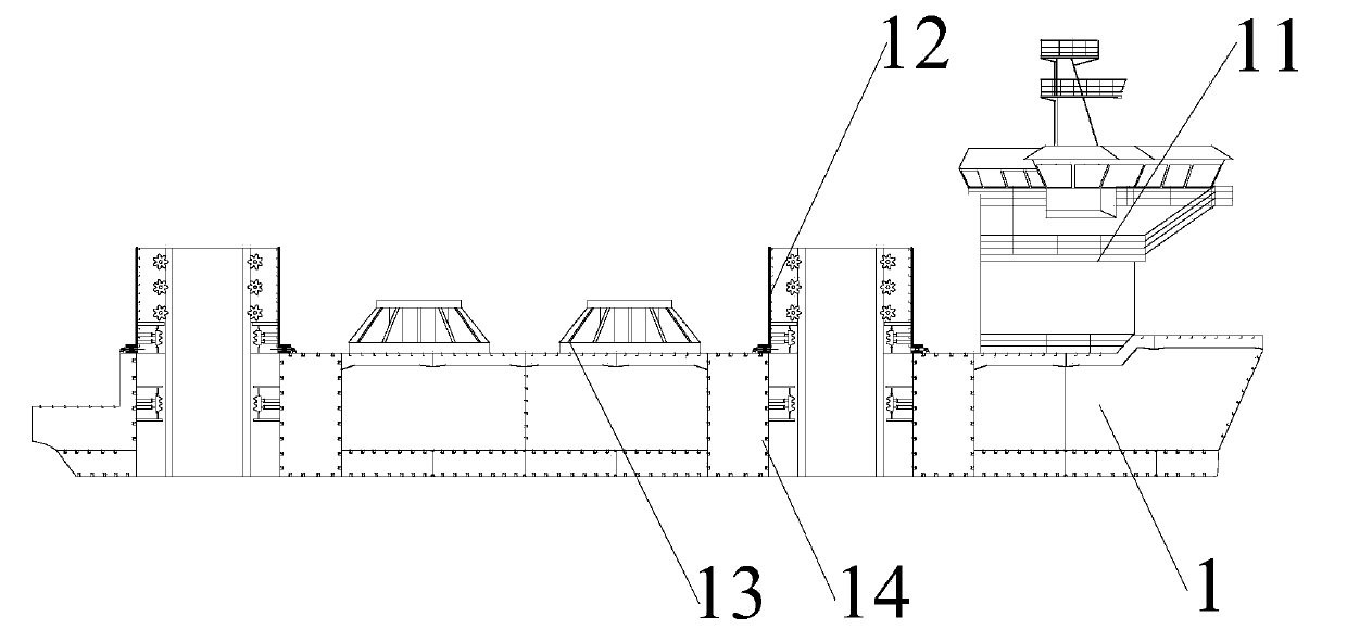 Self-propelled and self-elevating wind power transportation and installation ship and installing method of wind turbine units