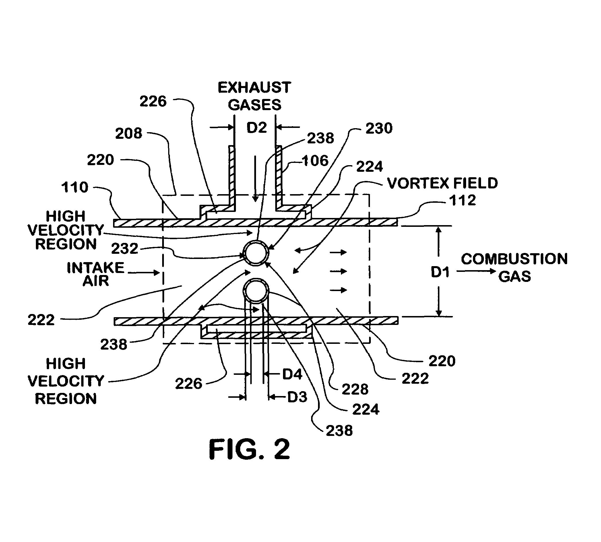 Two stage mixing system for exhaust gas recirculation (EGR)