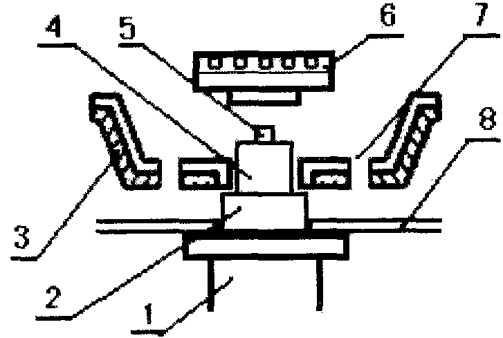 Use and installation method of kitchen range energy gathering and heat insulation ring