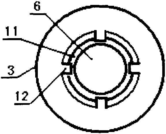 Use and installation method of kitchen range energy gathering and heat insulation ring