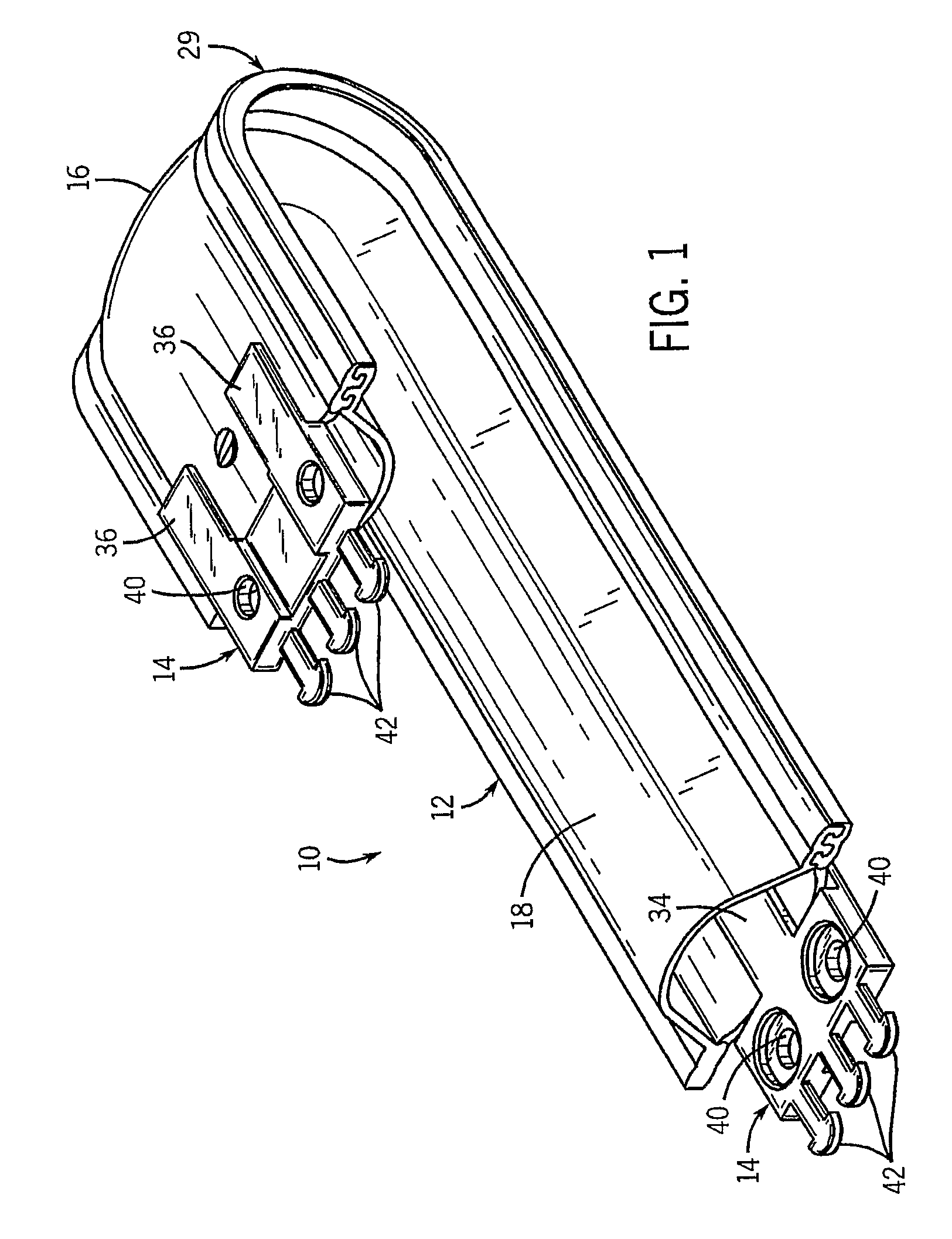 Monolithic Enclosed Cable Carrier