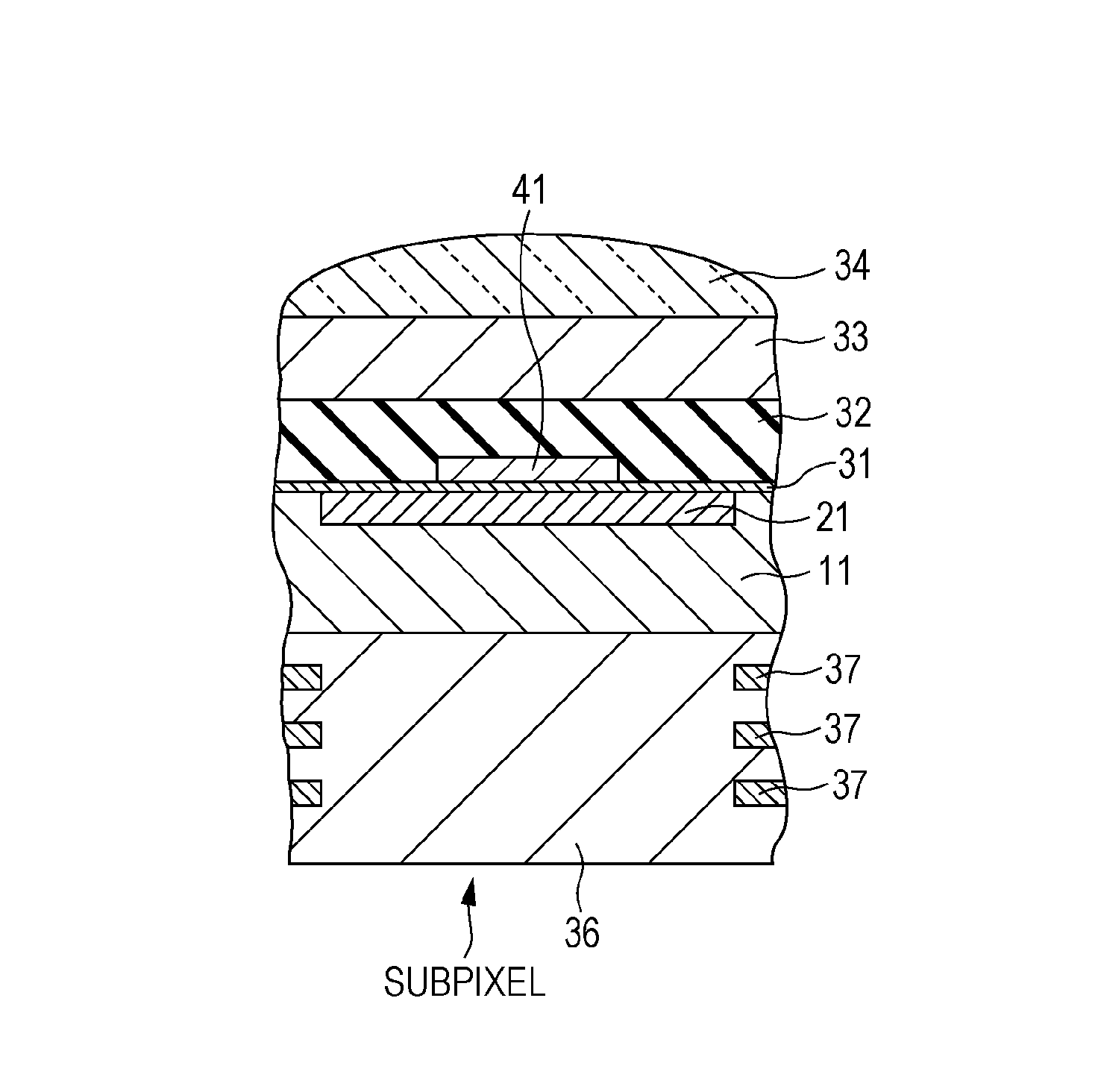 Solid-state imaging element