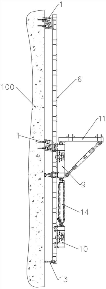 Self-climbing device