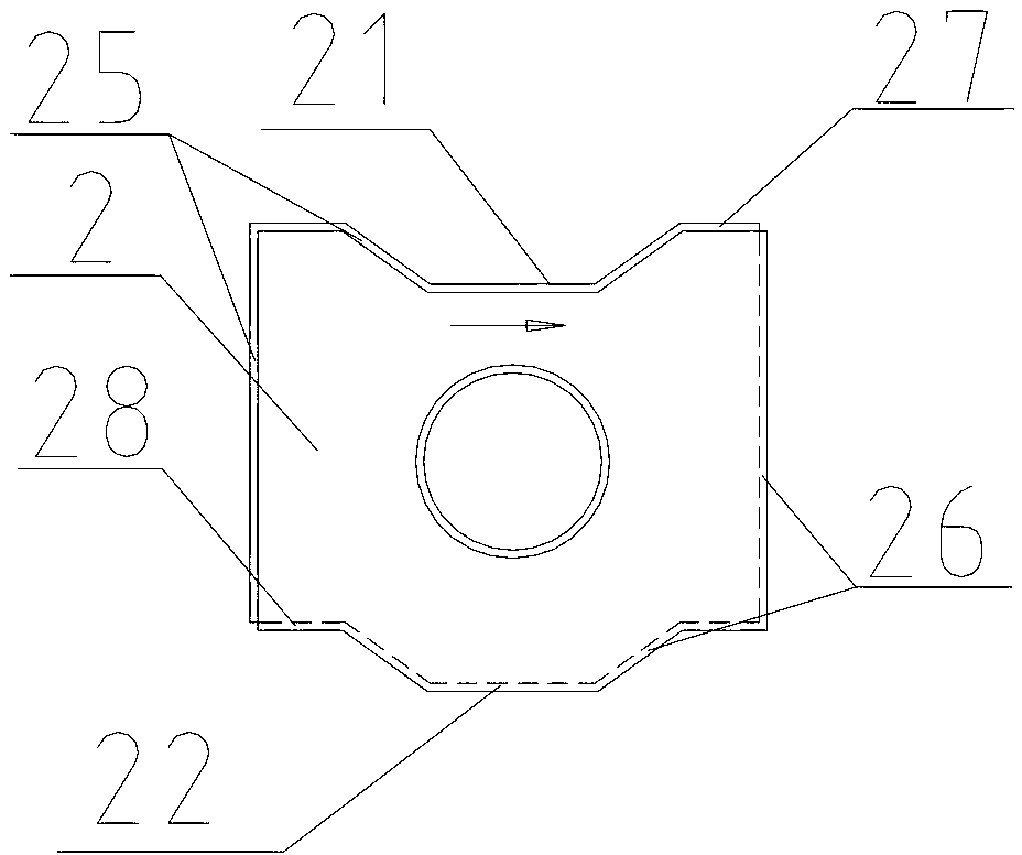 Cured plane-interlocking stereo-stacking engineering block and production method thereof