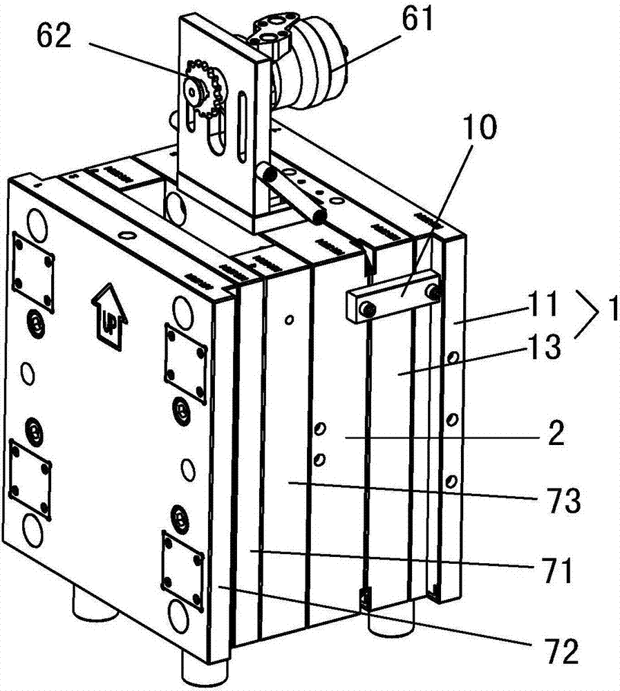 Injection molding piece die with inner thread and demoulding method thereof