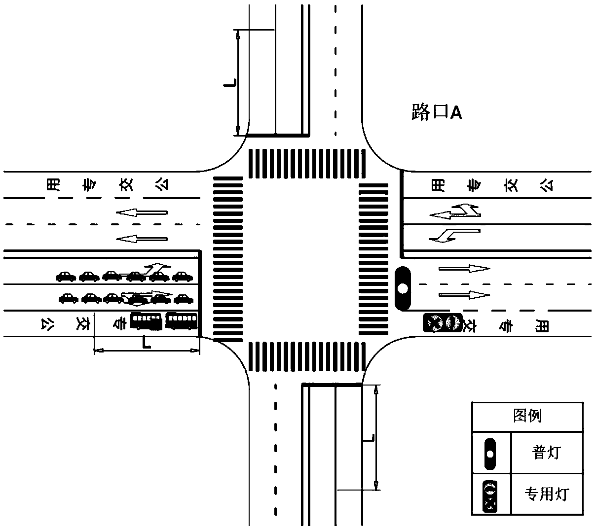 Method and system for dynamically sharing buses-only lane resources based on IOT (Internet of Things)